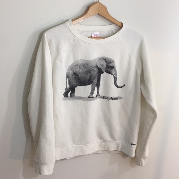 Forever 21 Tops - Forever 21 ASPCA Elephant Sweatshirt